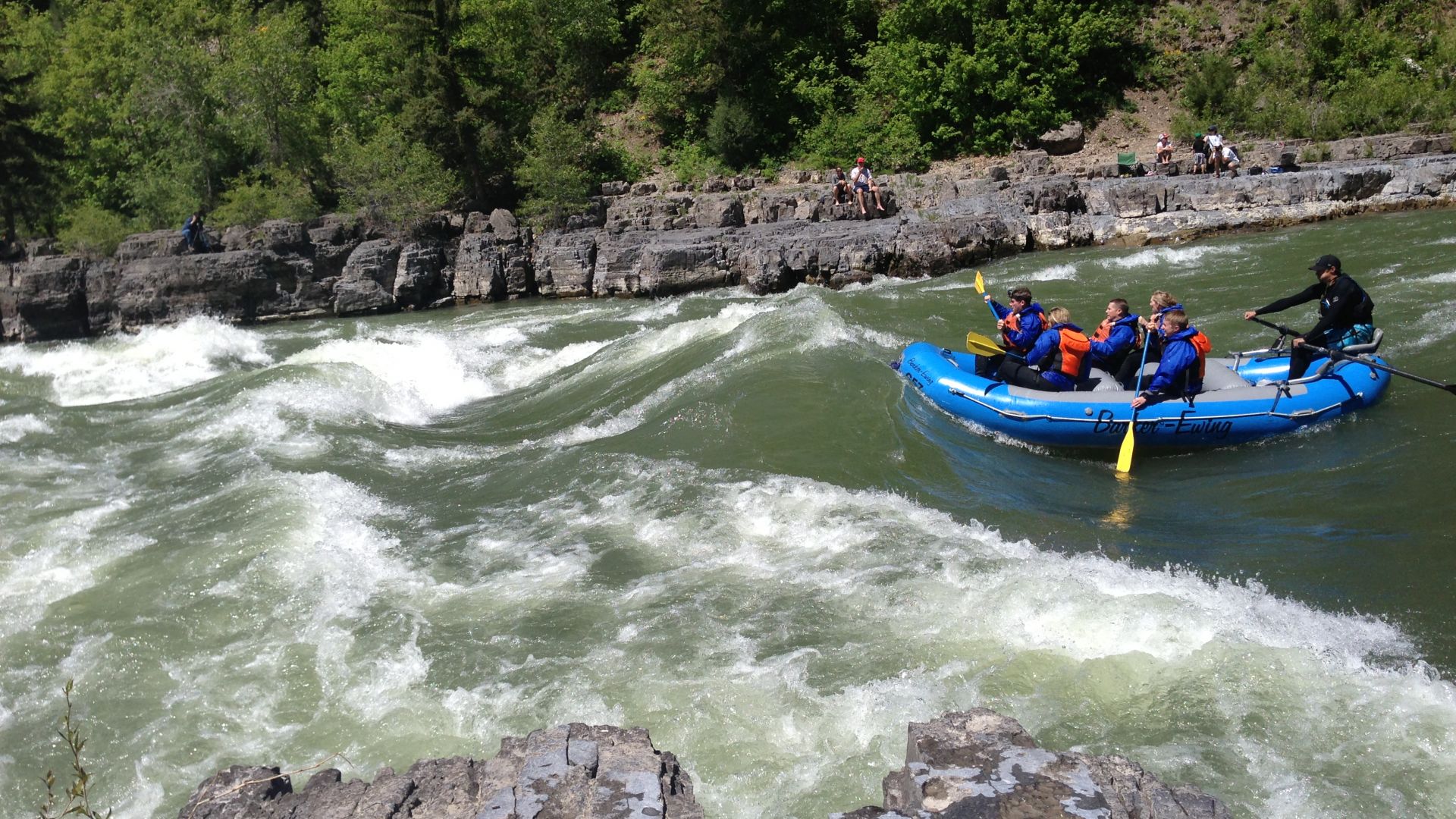 Rafting the Snake River